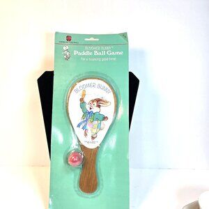 Vintage American Greetings Bloomer Bunny Paddle Ball Game 1990s  danagoods (163)